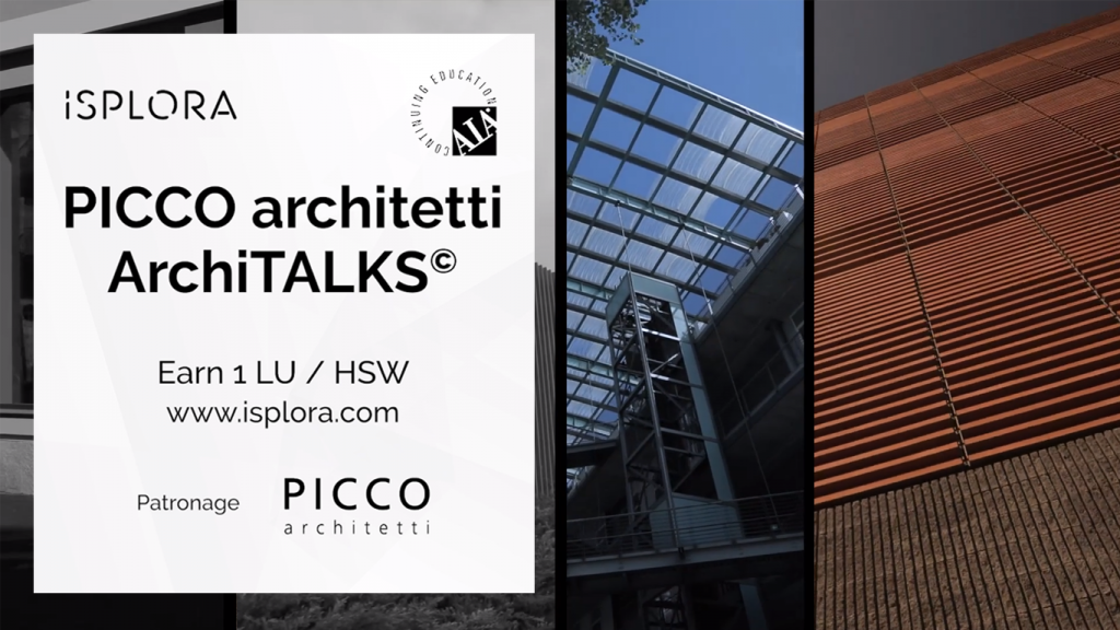 ISPLORA - PICCOarchitetti ArchiTALKS : THE PERTINENT PROJECT