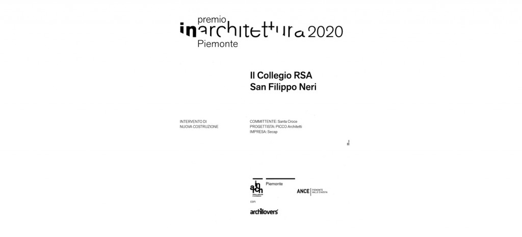PICCO architetti si aggiudica il premio inarchitettura 2020 Piemonte, Liguria e Valle d'Aosta
